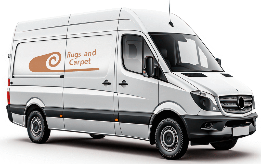 van for selling carpets and rugs