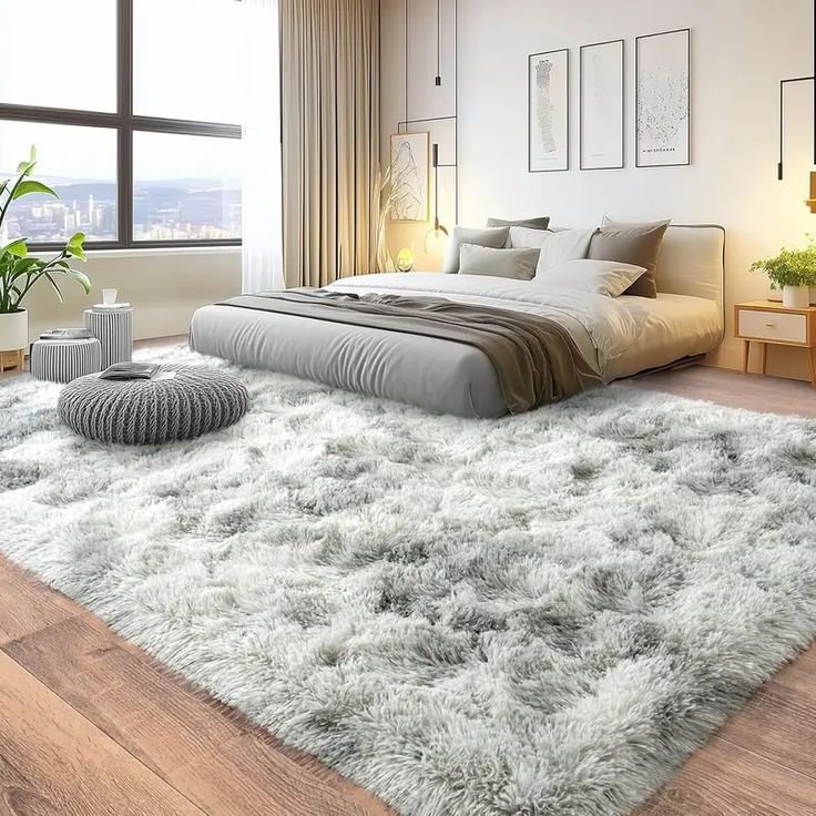 Shaggy Carpe for Bedroom