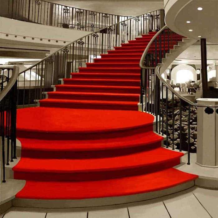 Red Carpet for Exhibition
