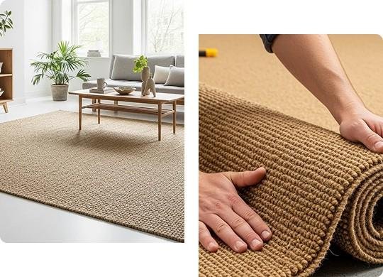 Sisal Carpet Installation